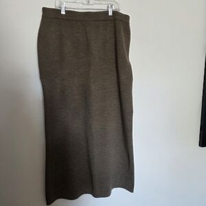 Dressbarn Maxi Sweater Skirt Xl Womens